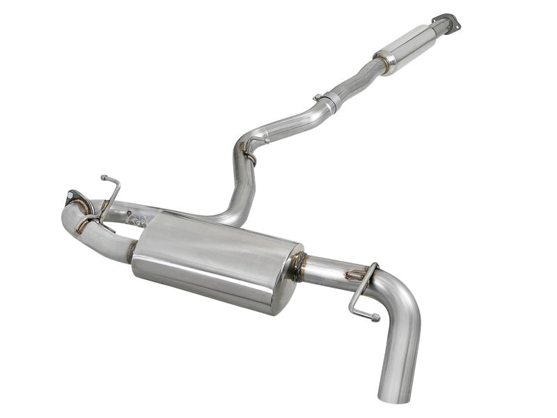aFe Takeda 2.5in 304 SS Cat-Back Exhaust System - 2018-2019 Subaru Crosstrek H4-2.0L