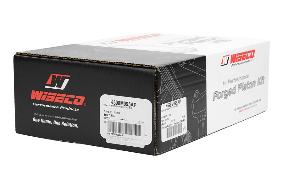 Wiseco Piston Set 99.5mm Bore - 2006-2014 Subaru WRX / 2004-2021 STI / 2004-2006 Baja / 2004-2013 Forester / 2005-2012 Legacy / 2005-2009 Outback / 2006 Saab 9-2X