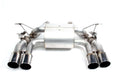 Dinan 15-20 BMW M3/M4 (F80/F82/F83) Free Flow Axleback Exhaust System - Polished Tips