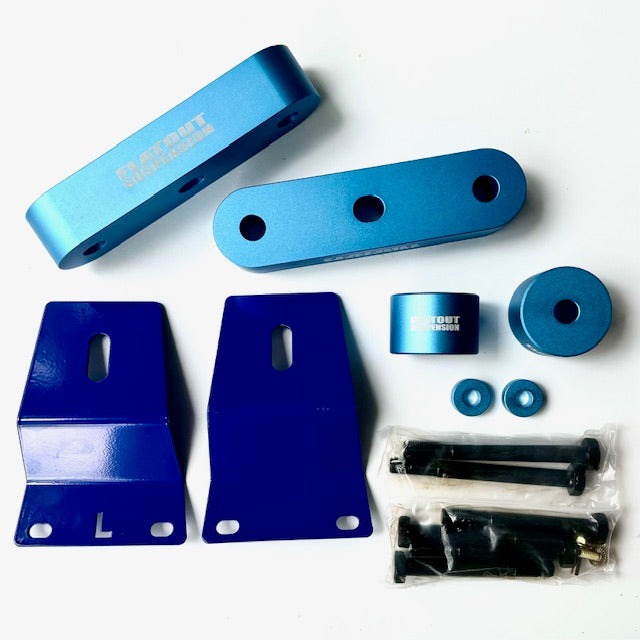 Flatout Suspension Subframe Spacers - 1993–2007 Subaru Impreza / 1998–2008 Forester