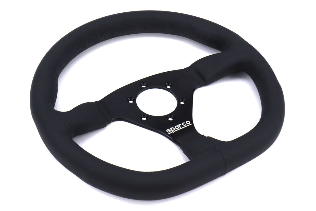 Sparco L360 Steering Wheel Leather Black - Universal
