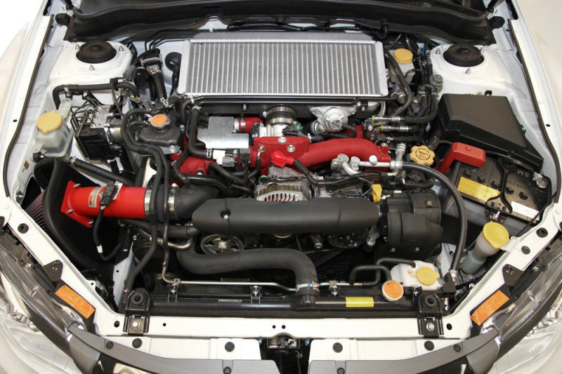 K&N Red Typhoon Short Ram Intake - 2008-2014 Subaru WRX / 2008-2014 STI