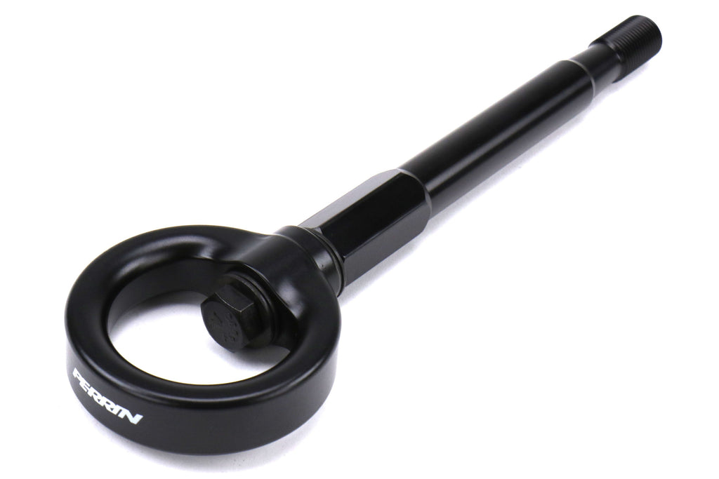 PERRIN Tow Hook Kit Rear Black - 2008-2014 Subaru WRX / STI Sedan
