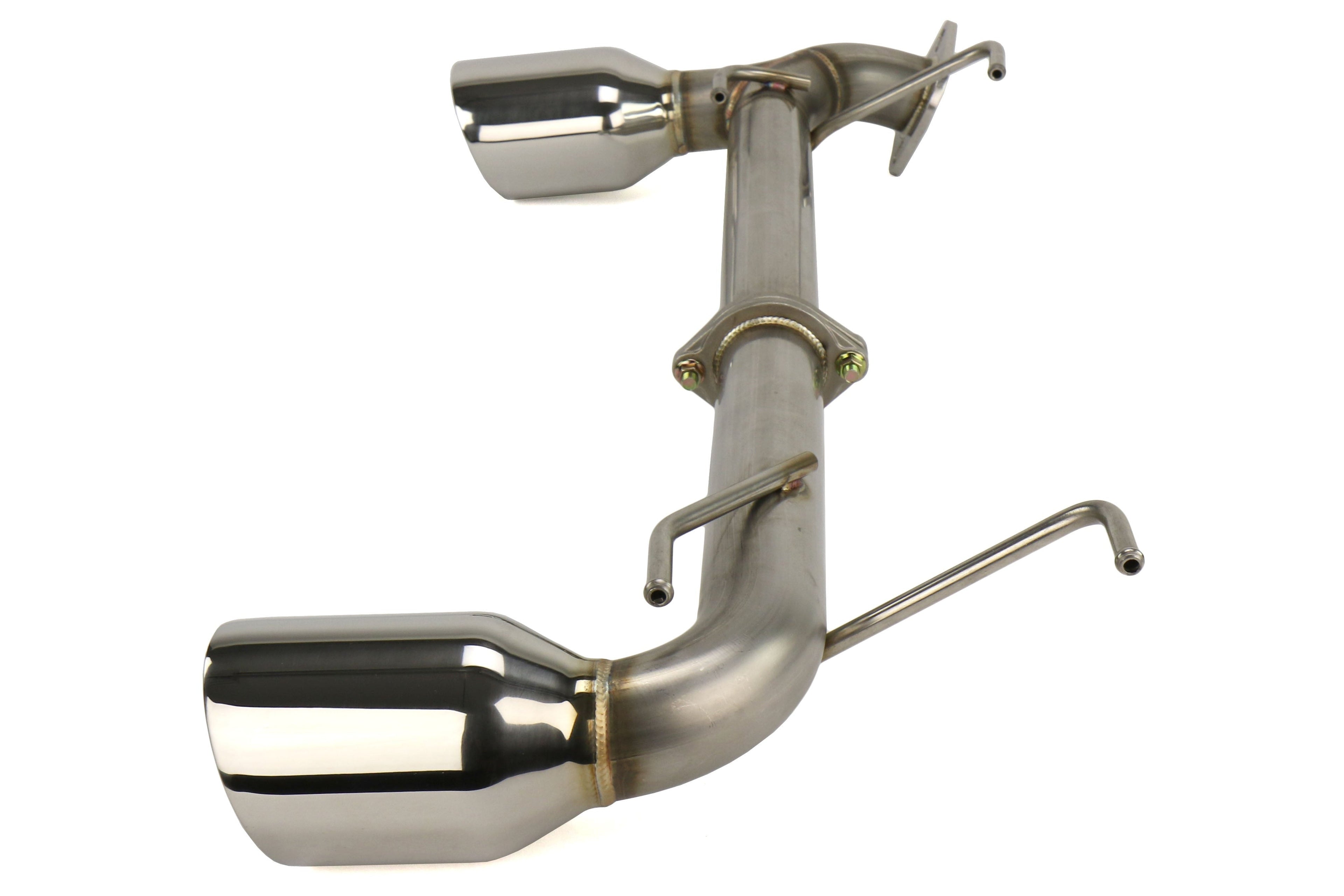 Remark Axle Back Exhaust Muffler Delete w/ Stainless Steel Double Wall Tips - 2013-2016 Scion FR-S / 2013-2016 Subaru BRZ