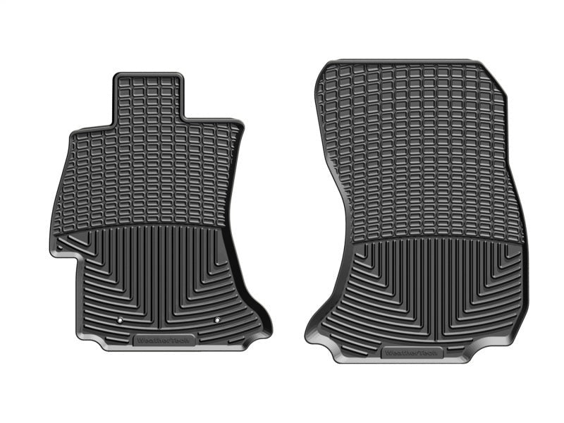 WeatherTech Front Rubber Mats - Black - 2016-2020 Subaru Crosstrek / 2012-2020 Subaru Impreza