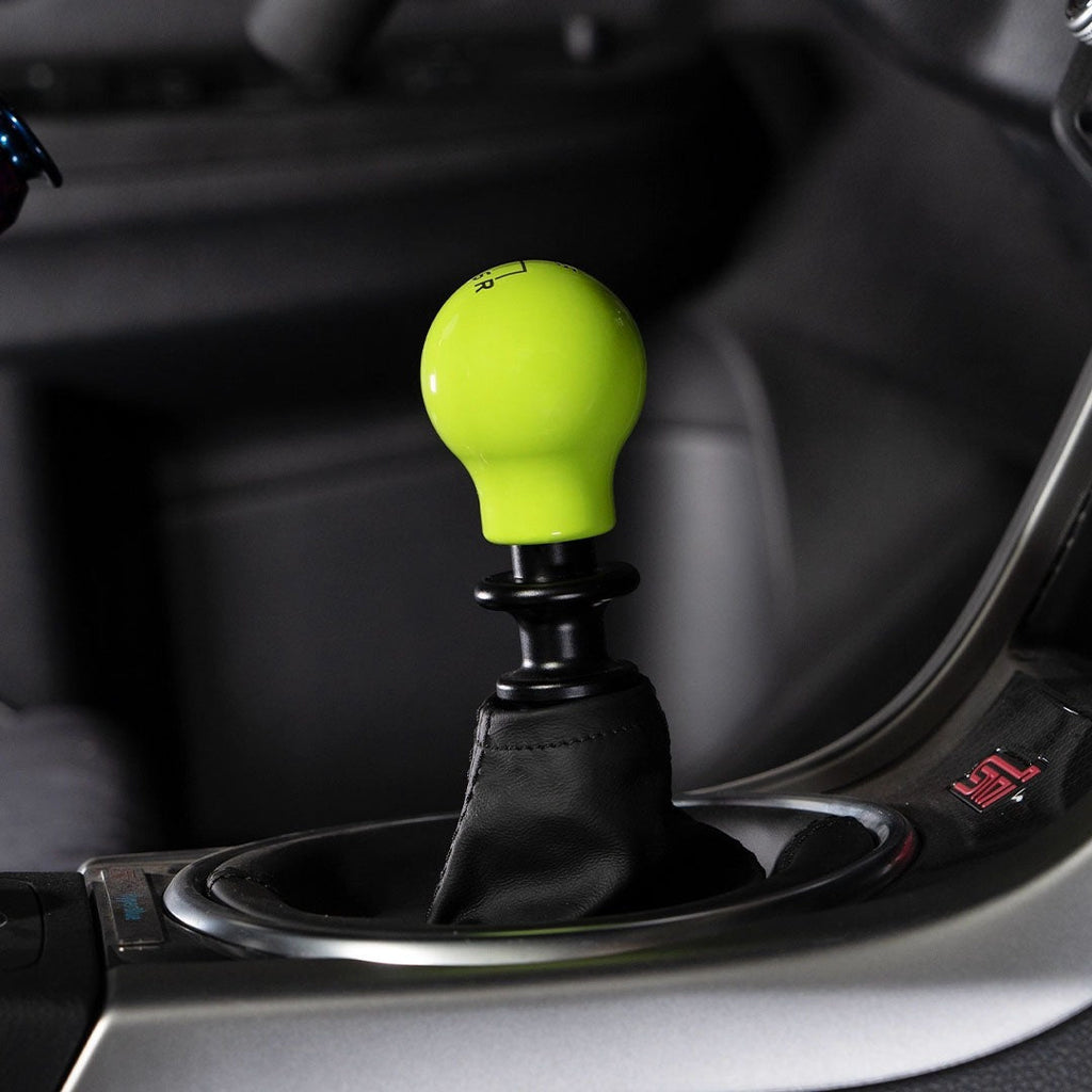 Billetworkz Weighted Shift Knob - 6 Speed STI Jail-Prison Engraving - Subaru STI