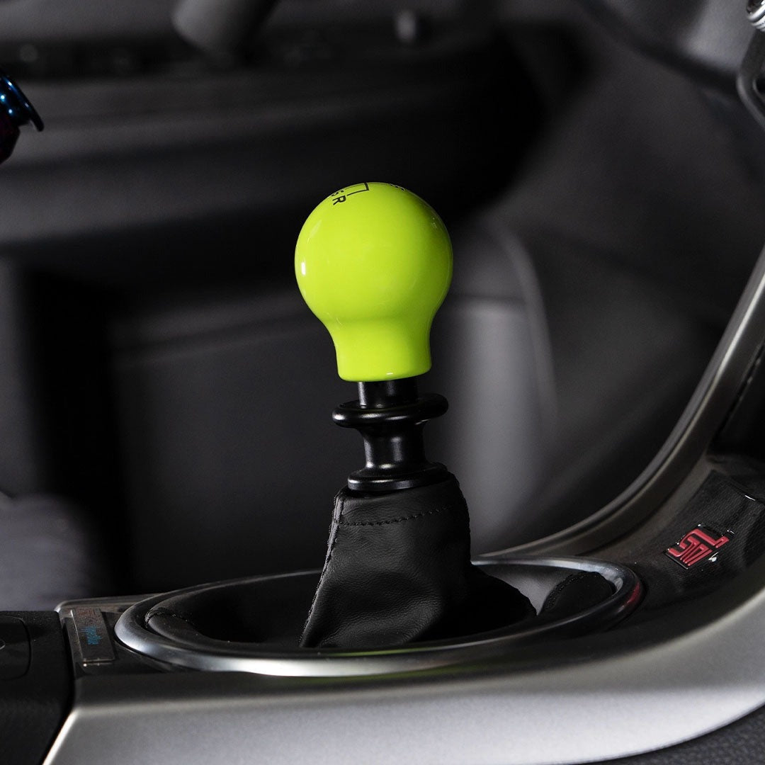 Billetworkz Weighted Shift Knob - 6 Speed STI Jail-Prison Engraving - Subaru STI