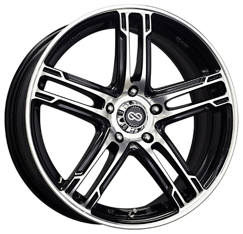 Enkei FD-05 17X7 4x100 40mm Offset 72.6mm Bore Matte Black Wheel (MOQ 40)