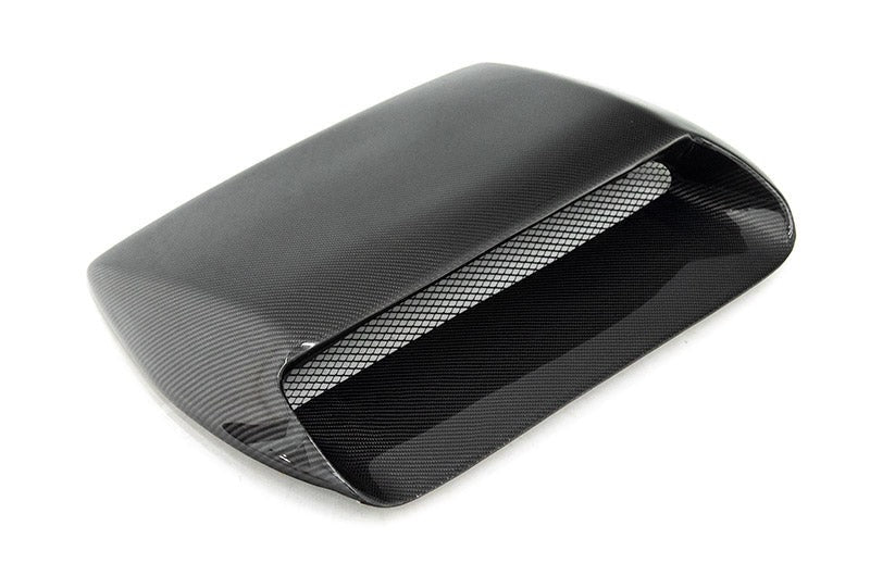 OLM Oversized Carbon Fiber Hood Scoop - 2015-2021 WRX / STI