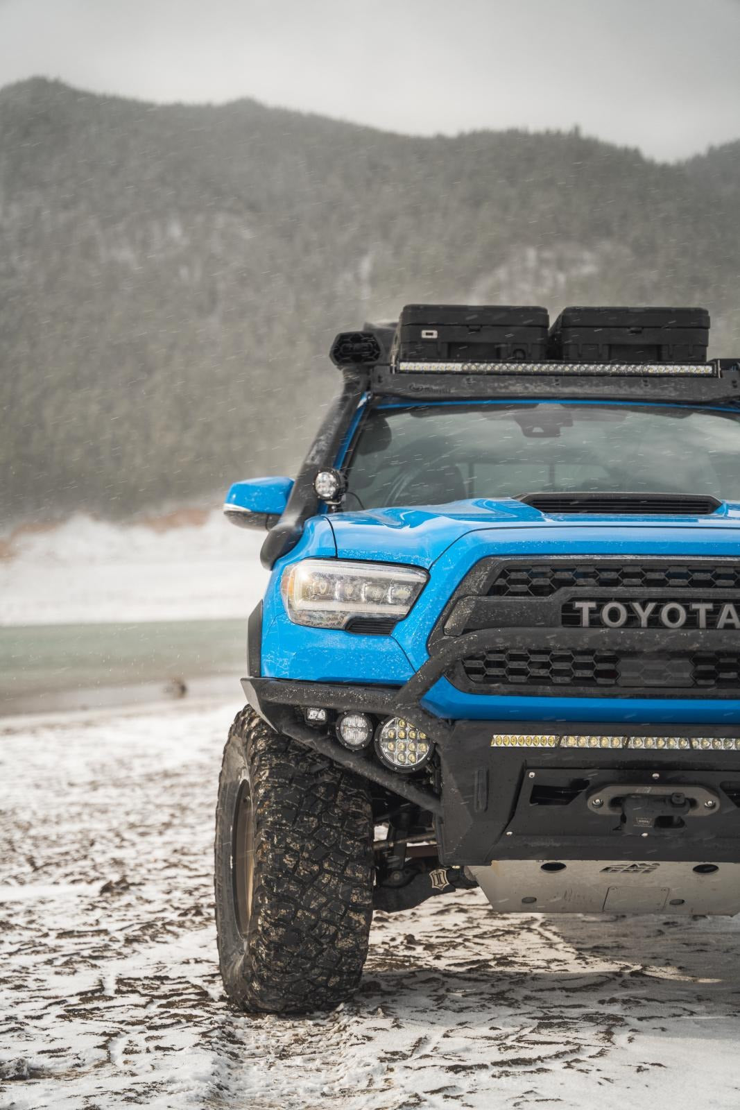 3rd Gen Tacoma Dakar Hybrid Front Bumper 16-23 Toyota Tacoma CBI Offroad