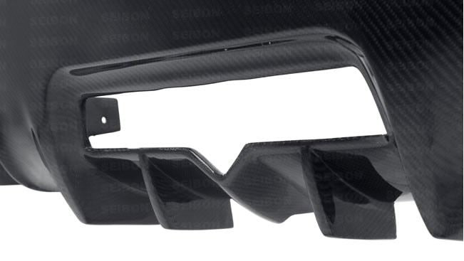 Seibon Carbon Fiber TB Style Rear Lip - 2013-2014 Scion FR-S / Subaru BRZ