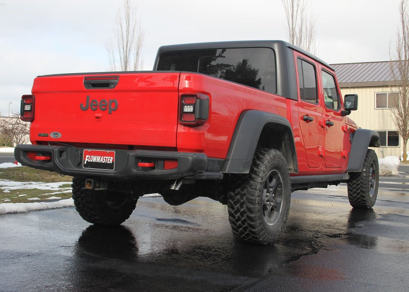 Flowmaster American Thunder Filter-Back Exhaust for 2021-2023 Jeep Gladiator 3.0L - 818131