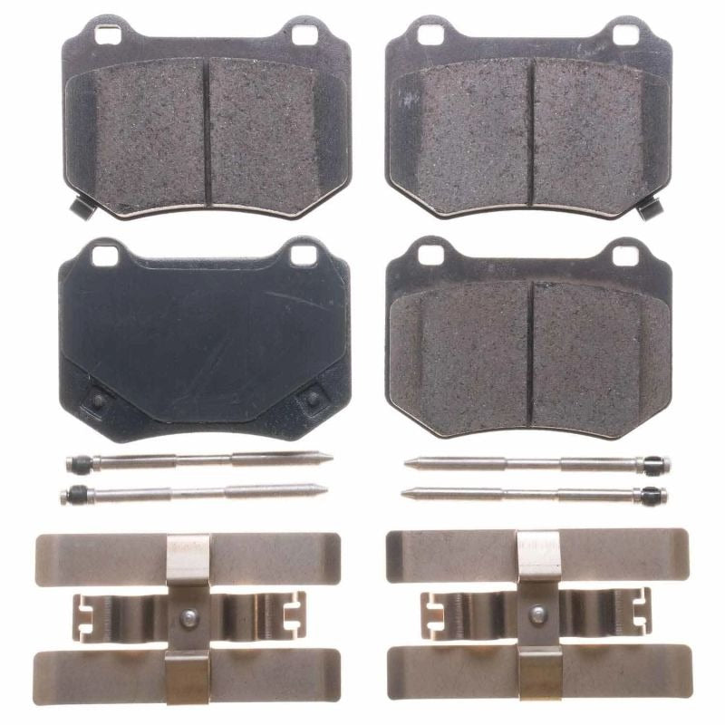 Power Stop Rear Z17 Evolution Ceramic Brake Pads w/Hardware - 2018-2021 Subaru STI