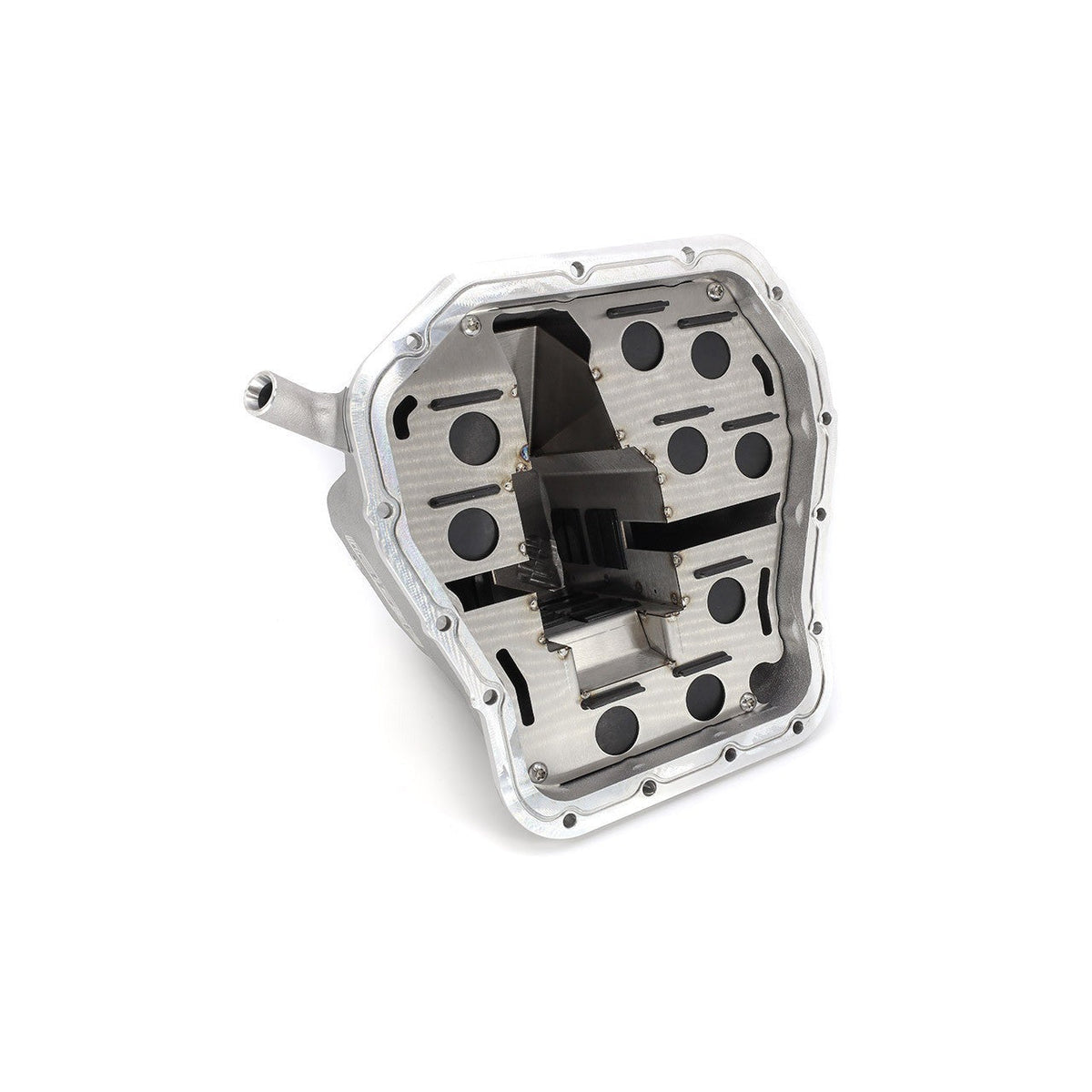 IAG EJ Competition Series Oil Pan w/ Removable Comp Series Lower Baffle - Black Finish (Pan & CS Baffle Only)