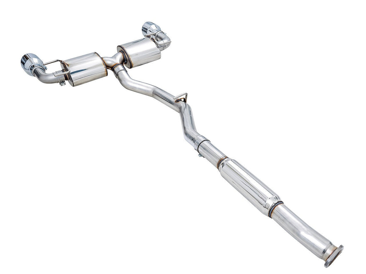 AWE Touring Edition Exhaust - Chrome Silver Tips - 2013-2024 Scion FRS / Subaru BRZ / Toyota GR86