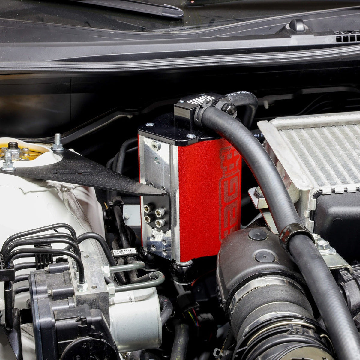 IAG Air Oil Separator AOS - Red - 2022-2024 Subaru WRX