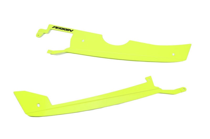 PERRIN Radiator Shroud Neon Yellow - 2022-2024 Subaru WRX
