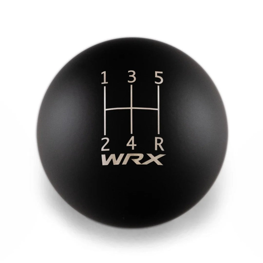 Billetworkz Weighted Shift Knob - 5 Speed WRX Standard Engraving - Subaru WRX