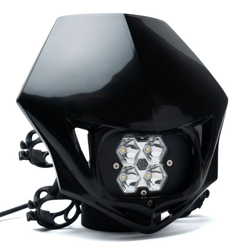 Baja Designs Squadron 2.0 Sport (Spot) - Clear w/MC Race LED Light - Black