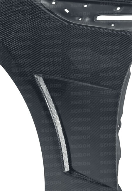 Seibon Carbon Fiber 10mm Wider Fenders - 2013-2014 Scion FR-S / Subaru BRZ