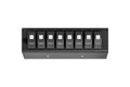 sPOD 07-08 Jeep Wrangler JK Add On Red LED 8-Switch Panel (for SourceSE)