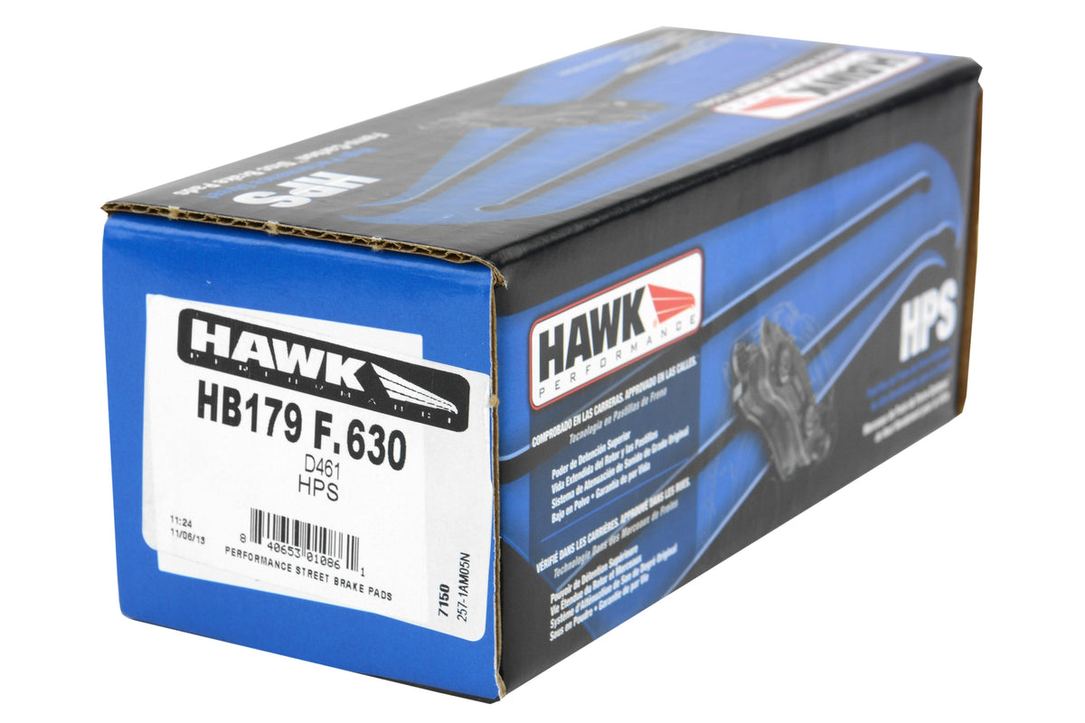 Hawk HPS Street Rear Brake Pads - 2006-2007 Subaru WRX