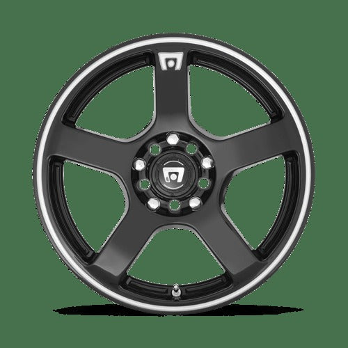 MR116 18X8 5X4.25/4.5 G-BLK MACH 45MM