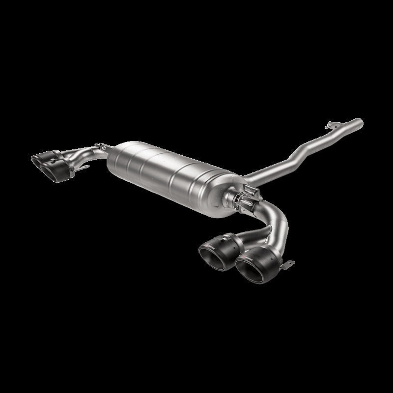 Akrapovic Slip-On Line Titanium with Carbon Tips for 2019+ Mercedes-AMG A35 Hatchback (W177) without PF/GPF - S-ME/TI/6H