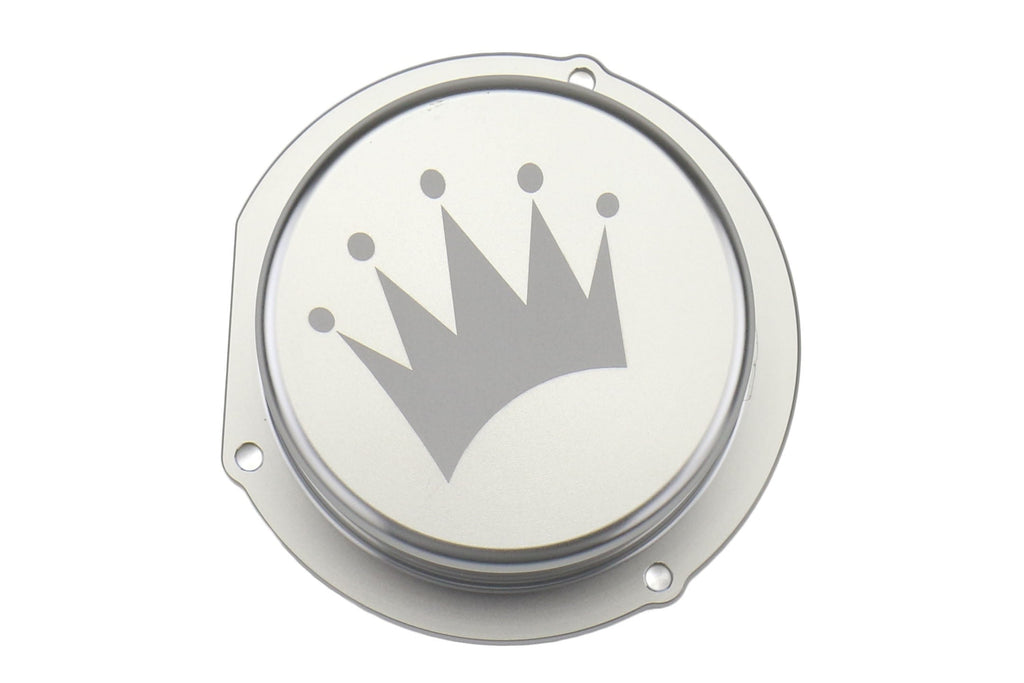TurboXS Billet Aluminum Vacuum Pump Cover Silver - 2015-2021 Subaru WRX