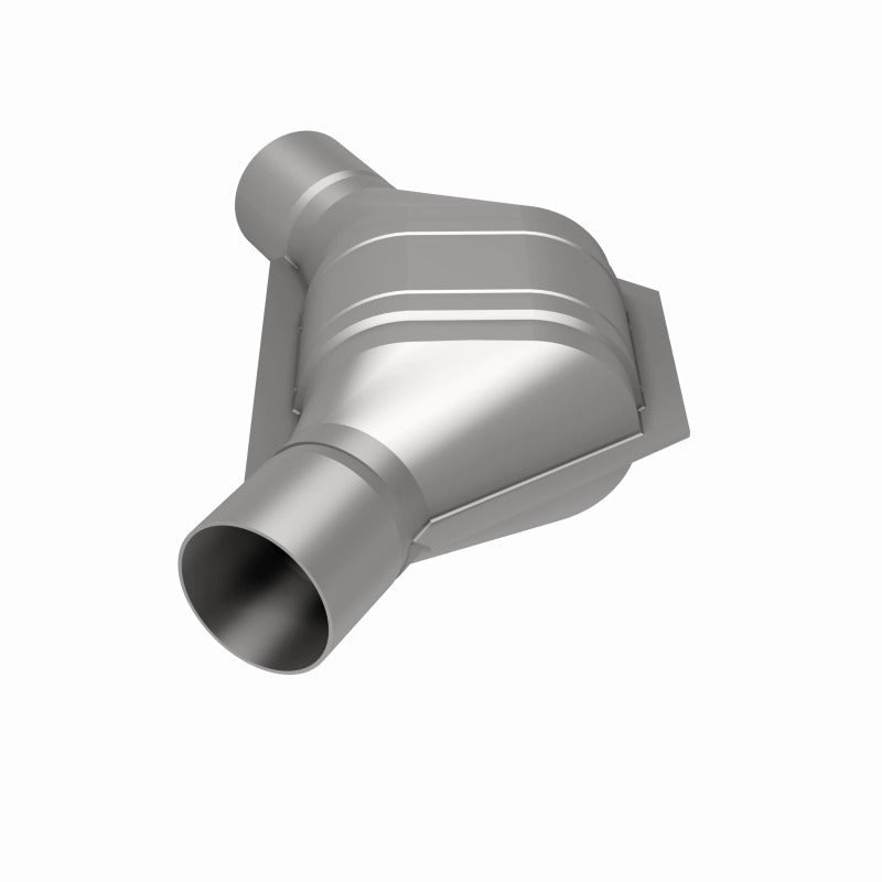 MagnaFlow Universal Catalytic Converter - 2.00in Angled In/Out Front - CARB Compliant