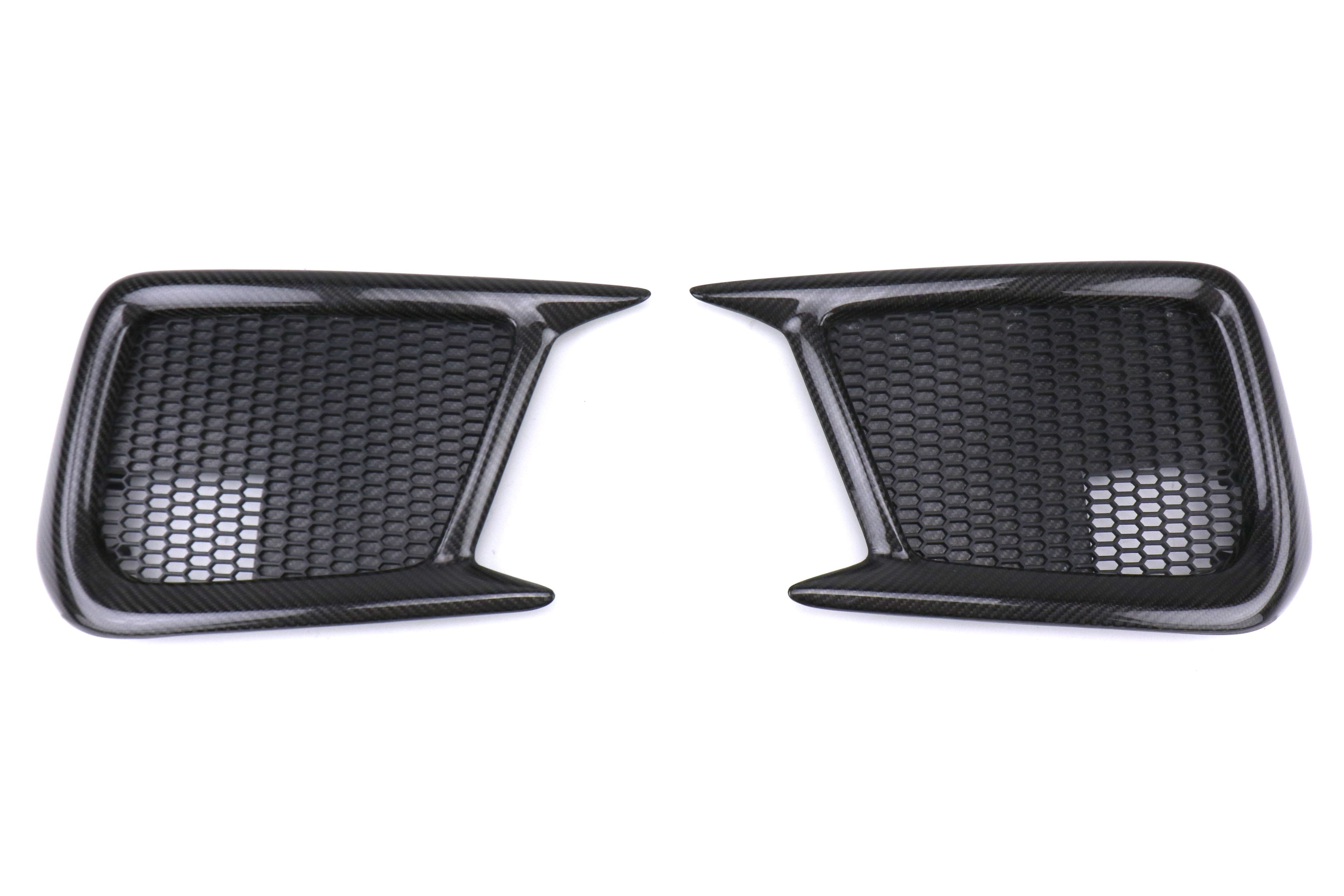 Seibon Carbon Fiber Fog Light Surround - 2018-2021 Subaru WRX / STI