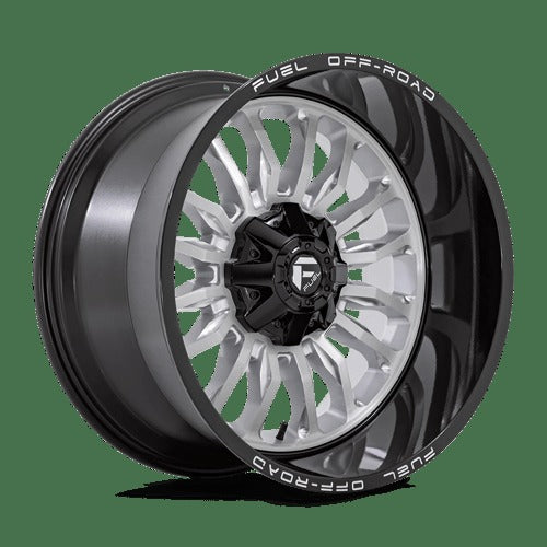 D798 22X12 8X170 SLVR-BRSH BLK-LP -44MM