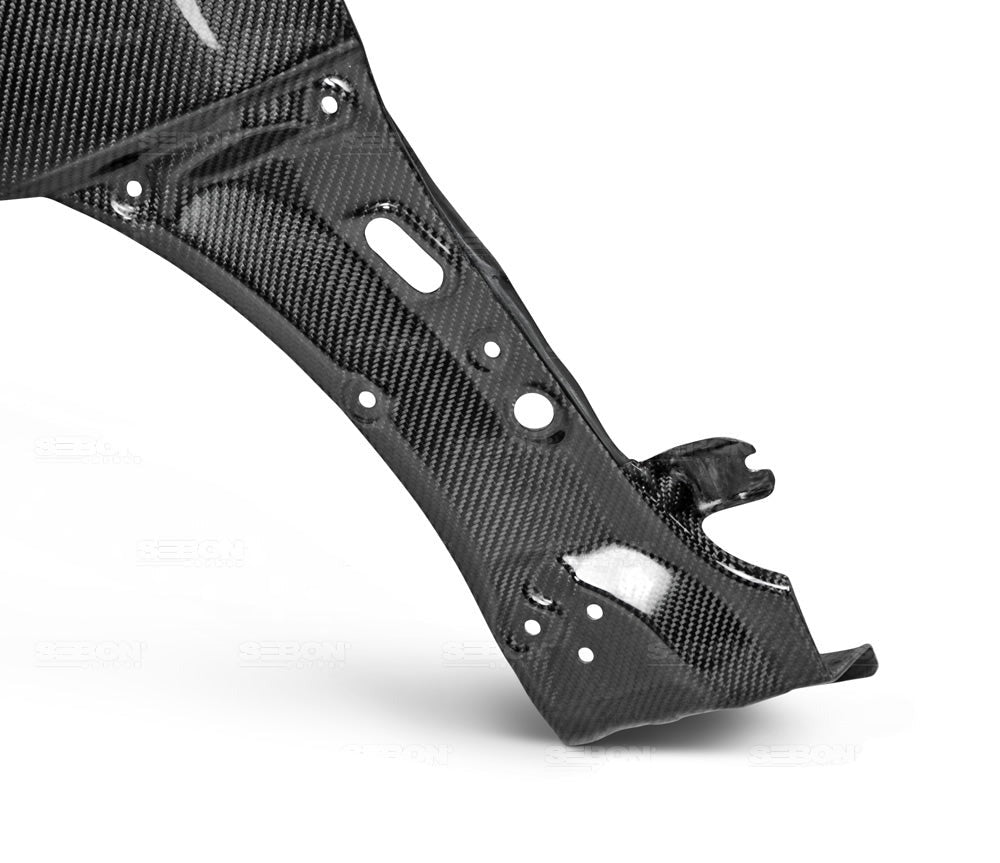 Seibon Carbon Fiber Fenders - 2015-2021 Subaru WRX/STI