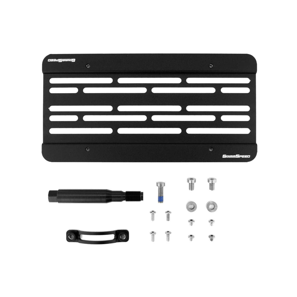 GrimmSpeed License Plate Relocation Kit - 2015-2017 Subaru WRX/STI