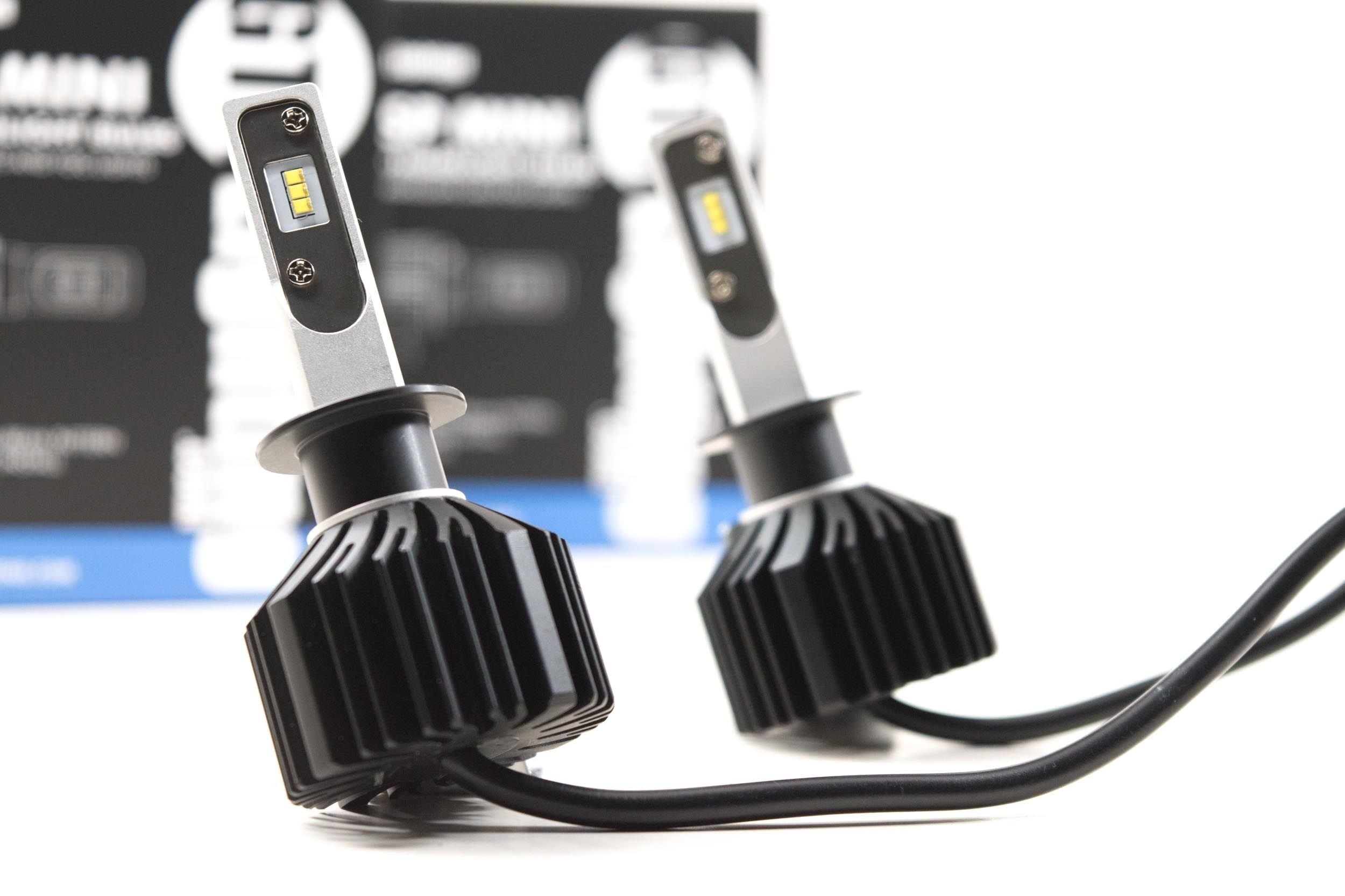 GTR Lighting CSP Mini H3 LED Headlight Bulbs (Pair) - SN.LED150-2PK