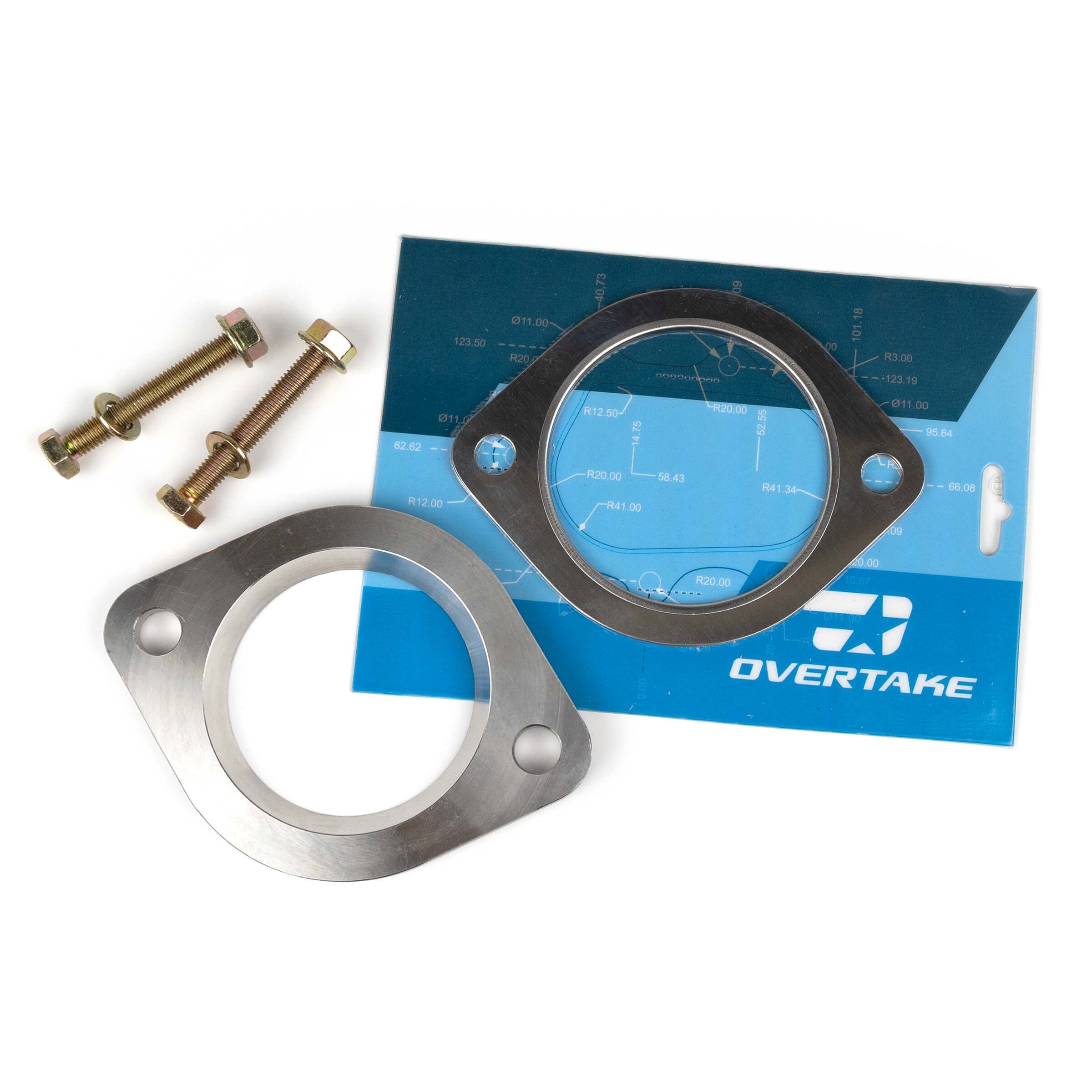 OVERTAKE OEM Downpipe to 3in Cat Back Adapter Subaru Turbo Models
