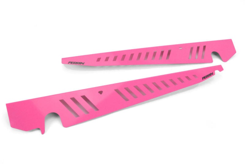 PERRIN Fender Shroud Hyper Pink - 2008-2014 Subaru WRX / STI
