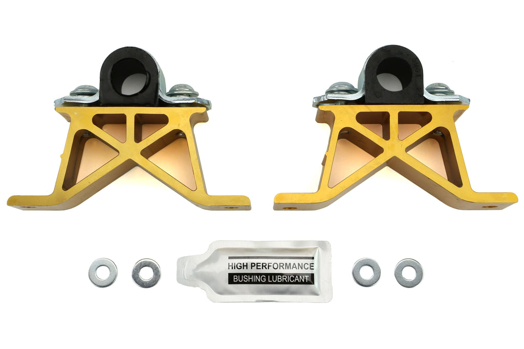 Whiteline Forged Aluminum Rear Sway Bar Mounts 24mm - 2002-2007 Subaru WRX / STI / 1993-2007 Impreza / 1990-1999 Legacy