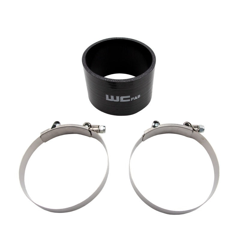 Wehrli 4in ID x 3in Long Silicone Boot & Clamp Kit