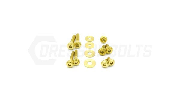 Fast Turn Fittings Titanium Hardware Intercooler Kit - EJ257 Engine - 2015-2021 Subaru STI