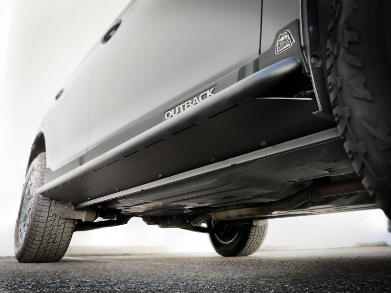aFe Terra Guard Trail Slider Steps - Black - 2015-2019 Subaru Outback H4-2.5L / H6-3.6L