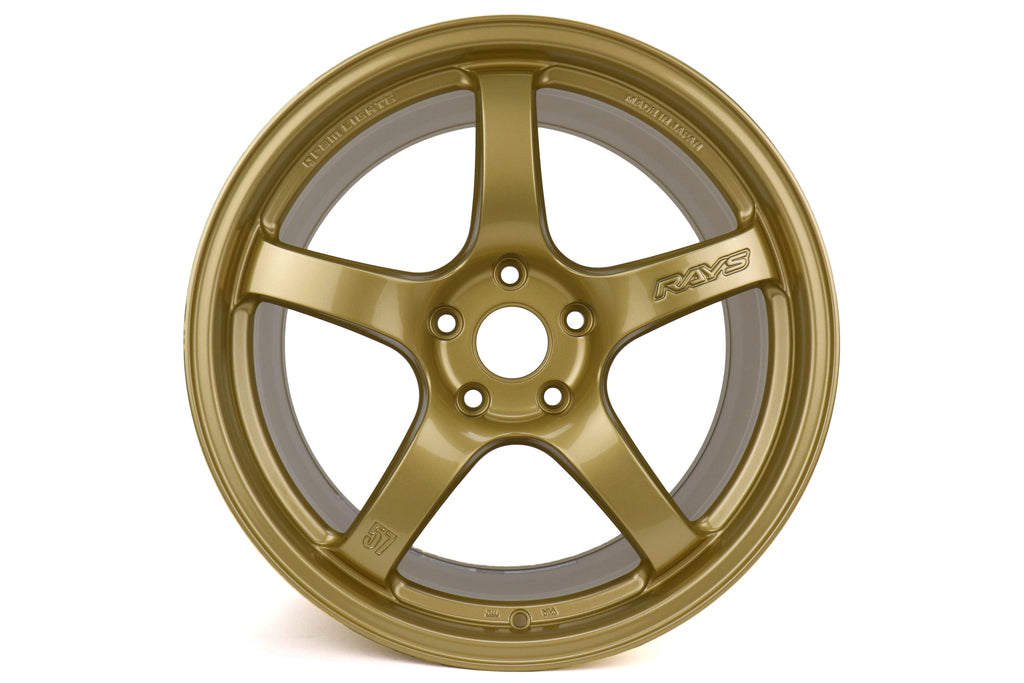 Rays Gram Lights 57CR E8 Gold 18x9.5 +38mm 5x114.3 (Single Wheel) - 2015-2024 Subaru WRX / 2015-2021 STI / 2019-2024 Forester