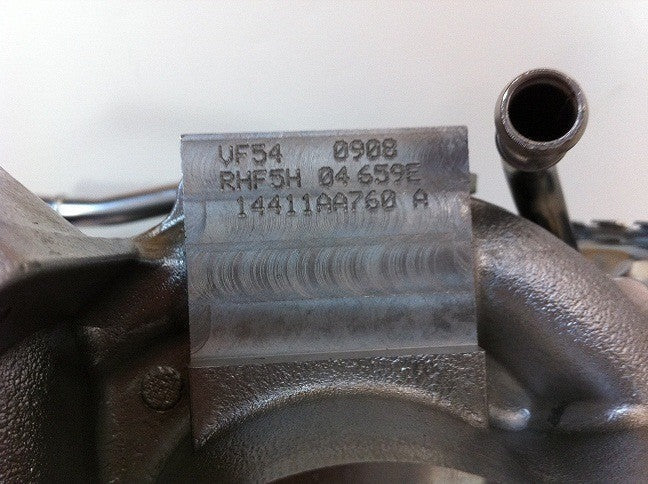 Tomioka Racing Hybrid VF54 Turbo with TD05-20G (w/ Billet Wheel) - 2010 Subaru Legacy