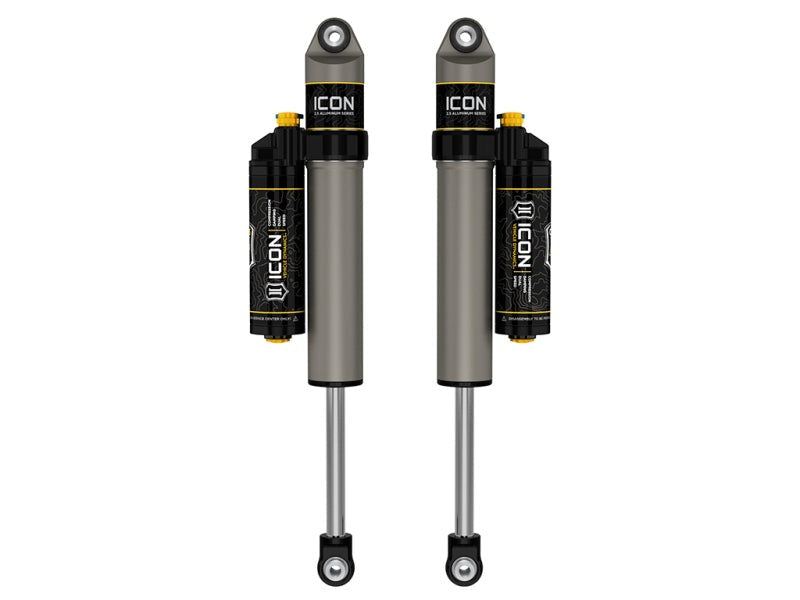 ICON 2021+ Ford F150 2WD 0-1in Lift Rear V.S. 2.5 Alum. Series Shocks Piggyback Res. w/ CDXS - Pair