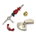 BilletWorkz Short Throw Shifter Kit with Red Shifter Stop - Black - 2015-2024 Subaru WRX