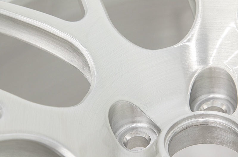 Apex Race Parts EC-7R Forged Brushed Clear 18x9.5 +40 5x100 (Single Wheel) - 2013-2024 Subaru BRZ / Scion FR-S / Toyota GR86 / 2014-2018 Subaru Forester
