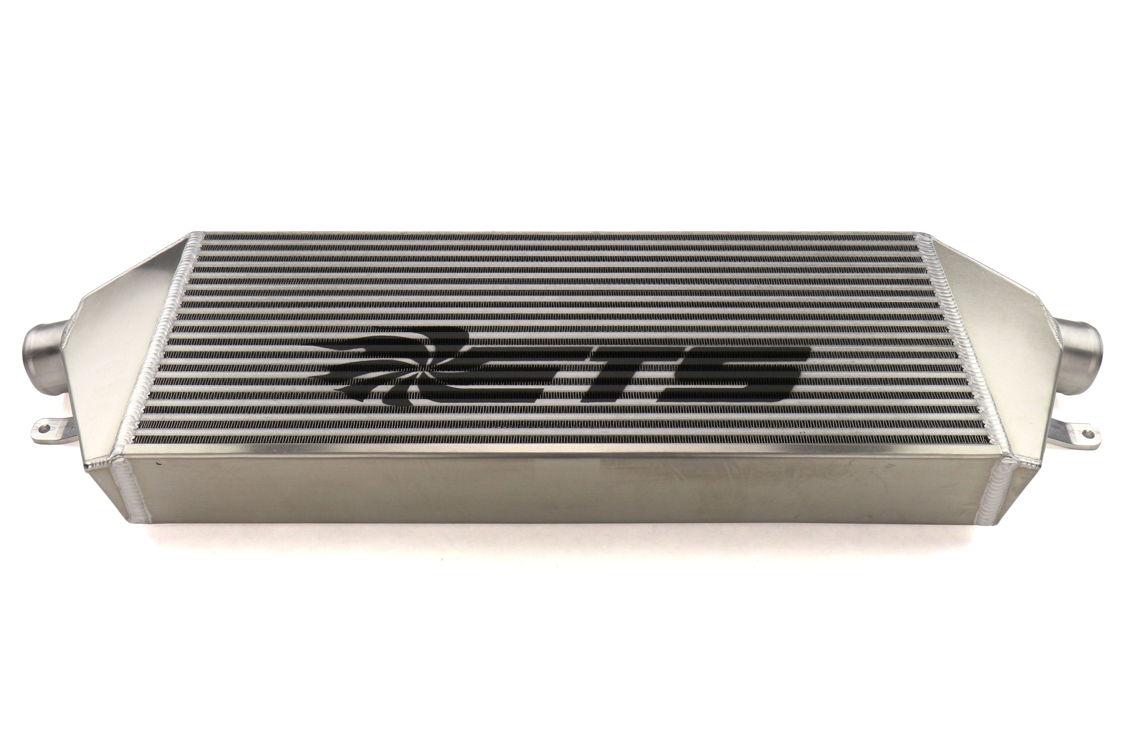 ETS Front Mount Intercooler Silver 3" Core Black Stencil - 2008-2014 Subaru WRX / STI