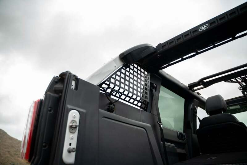 DV8 21+ Ford Bronco Pocketed Rear Window Molle Panels (Soft Top/2-Door Models)