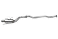 Invidia Racing Series Single Exit Cat Back Exhaust - Stainless Steel Tip - 2008-2014 Subaru WRX / STI Hatchback