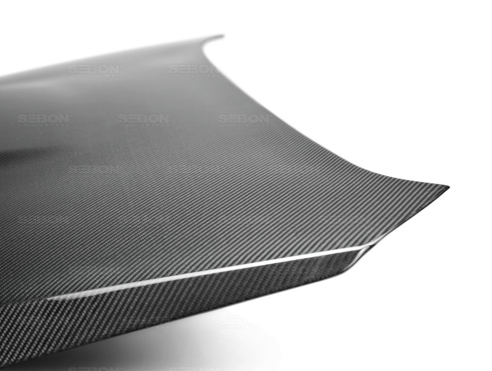 Seibon Carbon Fiber OE Style Hood - 2015-2021 Subaru WRX / STI